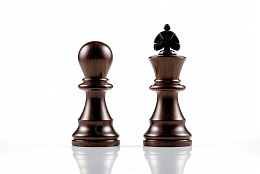 国际象棋棋子特写