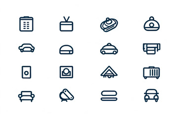 多种简约图标素材集合