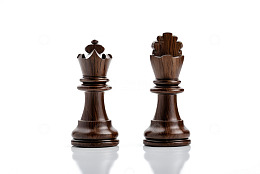 国际象棋国王棋子特写