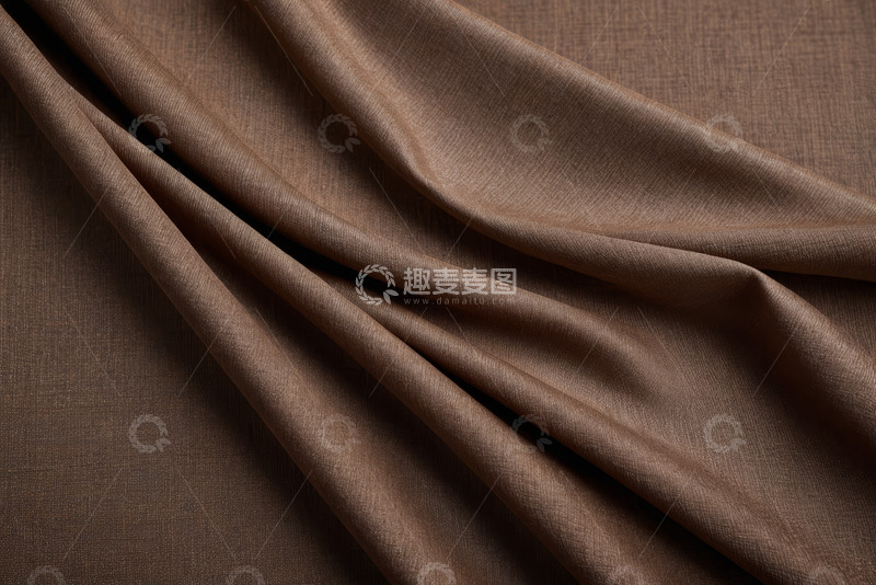 高清大图下载【趣麦麦图】棕色织物纹理特写