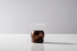 棕色木质物件特写