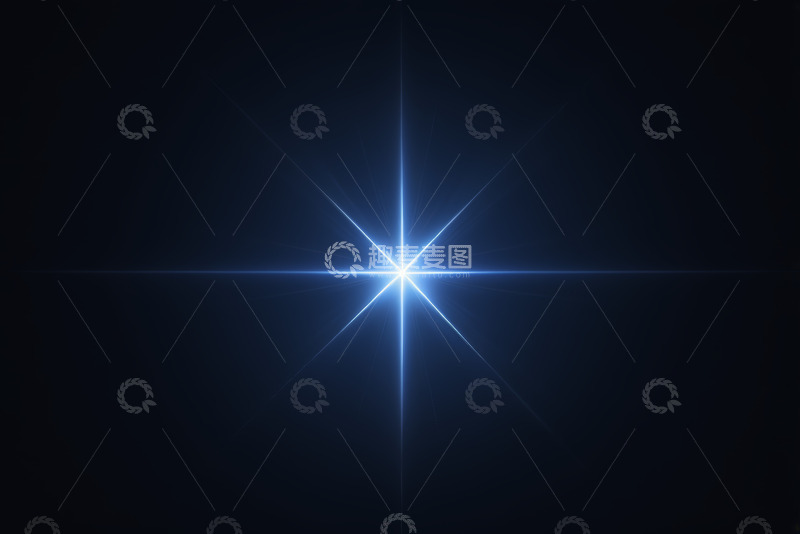 高清大图下载【趣麦麦图】蓝色光芒抽象光效背景