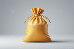 金色抽绳袋产品展示
