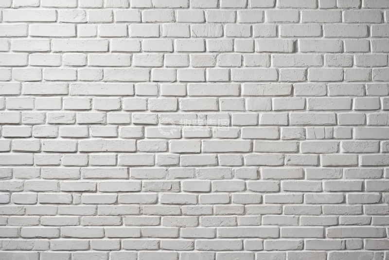 高清大图下载【趣麦麦图】白色砖墙纹理背景