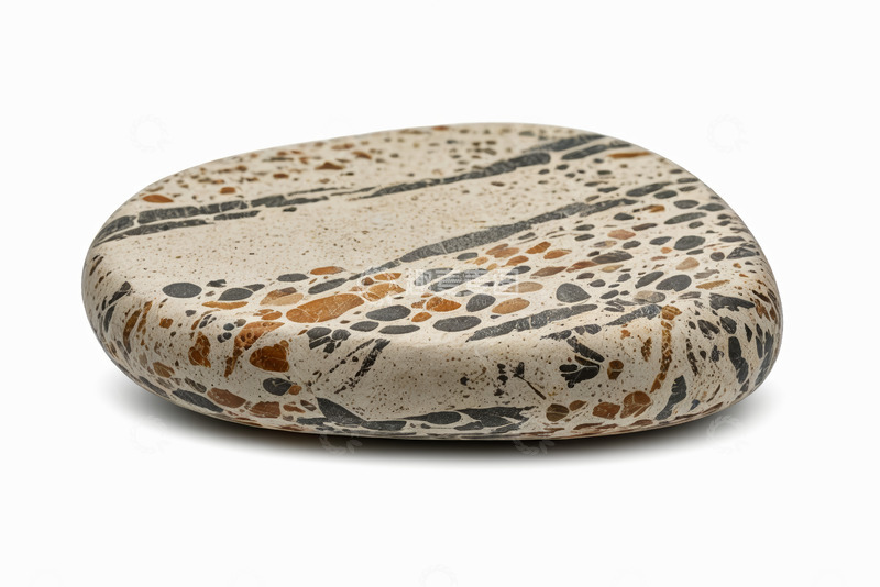 高清大图下载【趣麦麦图】花纹独特的圆形石头素材