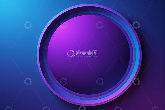 紫色渐变圆形背景设计素材
