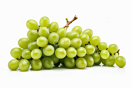 绿色葡萄特写