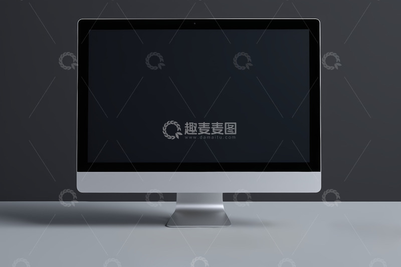 高清大图下载【趣麦麦图】台式电脑显示器特写