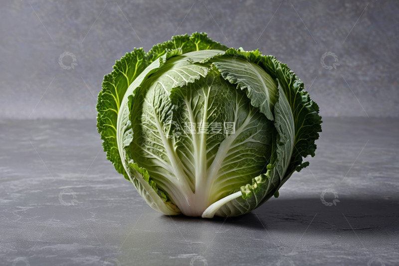 高清大图下载【趣麦麦图】新鲜卷心菜特写