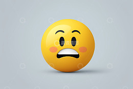 黄色表情符号素材