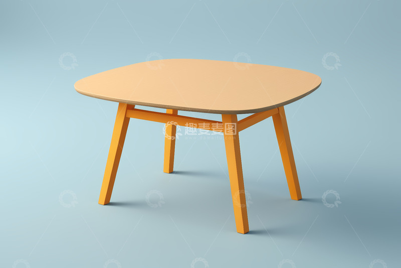 高清大图下载【趣麦麦图】简约现代风格木质桌子