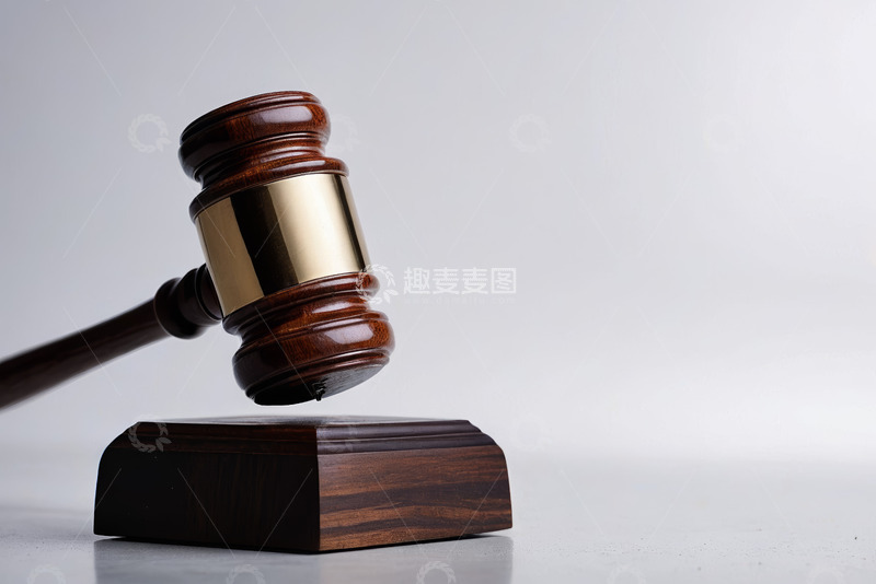高清大图下载【趣麦麦图】法庭审判锤特写