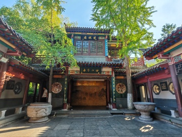 古典建筑庭院风光