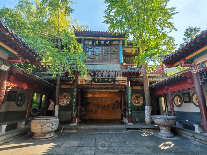 高清大图下载【趣麦麦图】古典建筑庭院风光