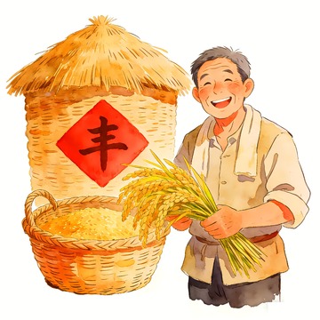 大丰收喜悦场景