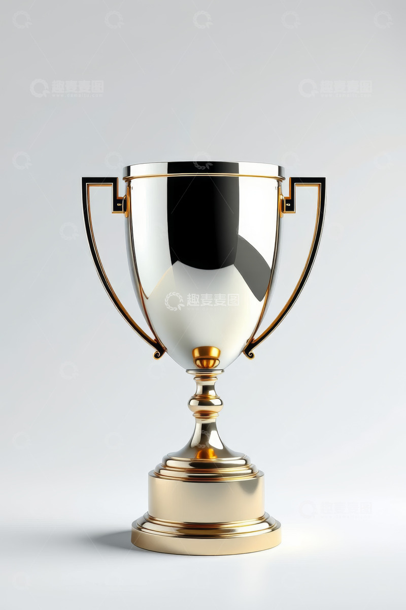 高清大图下载【趣麦麦图】金属奖杯特写