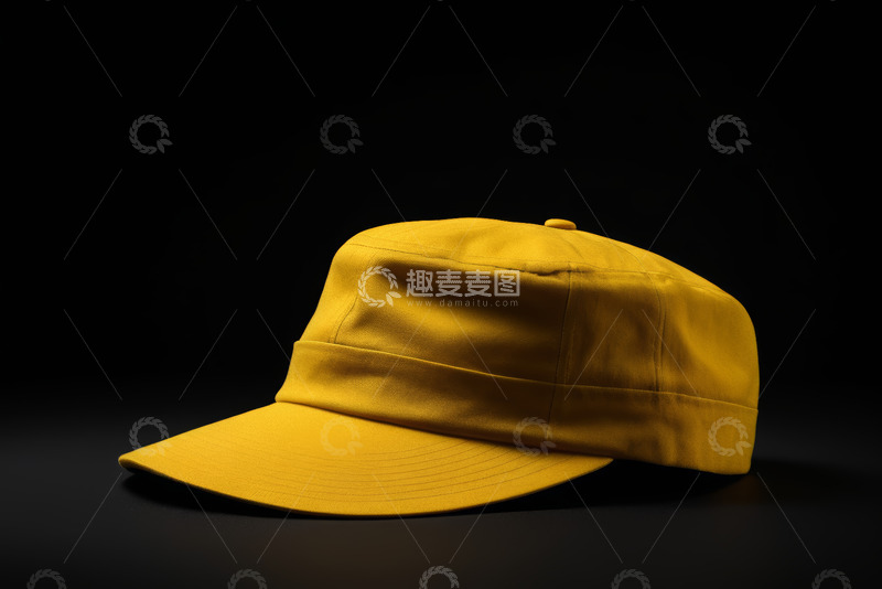 高清大图下载【趣麦麦图】黄色帽子特写素材