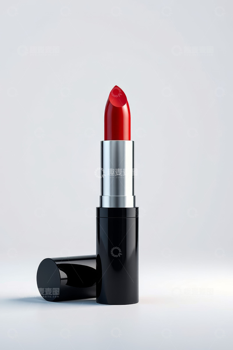 高清大图下载【趣麦麦图】红色口红特写电商素材
