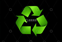绿色回收标志