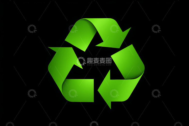 绿色回收标志
