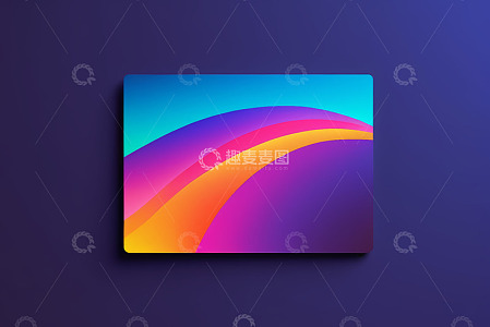 彩色渐变背景抽象图案