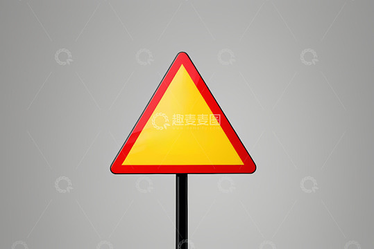 三角形警示交通标志