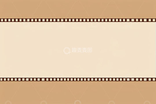 复古电影胶片边框背景