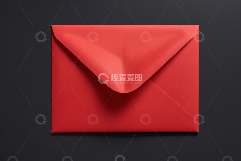 高清大图下载【趣麦麦图】红色信封特写