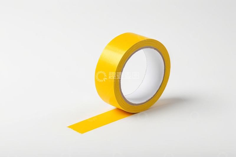 高清大图下载【趣麦麦图】黄色胶带特写素材