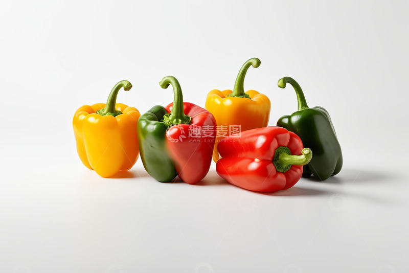 高清大图下载【趣麦麦图】彩色甜椒静物特写
