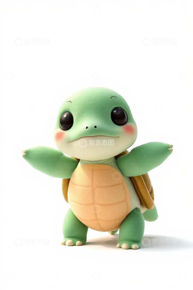 高清大图下载【趣麦麦图】可爱卡通乌龟形象素材
