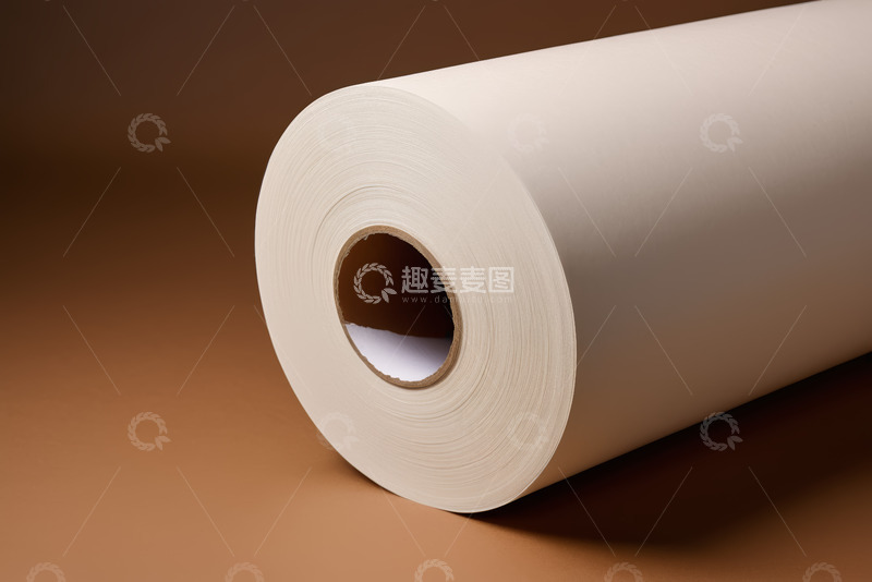 高清大图下载【趣麦麦图】白色卷筒纸特写