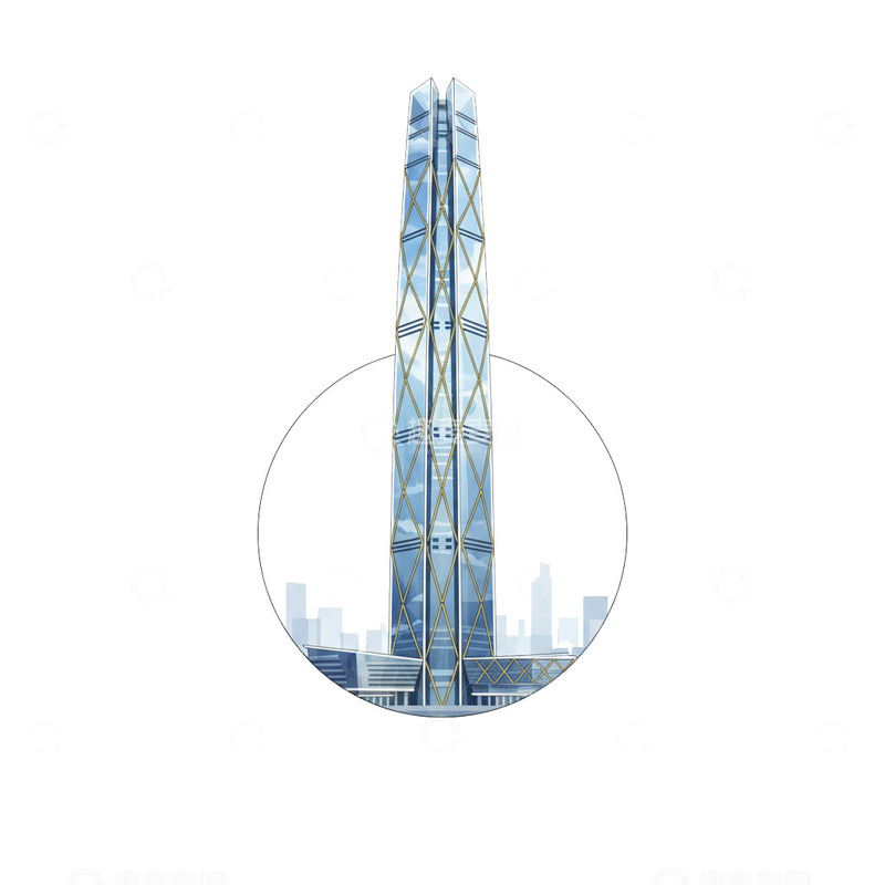 高清大图下载【趣麦麦图】 广州地标建筑5