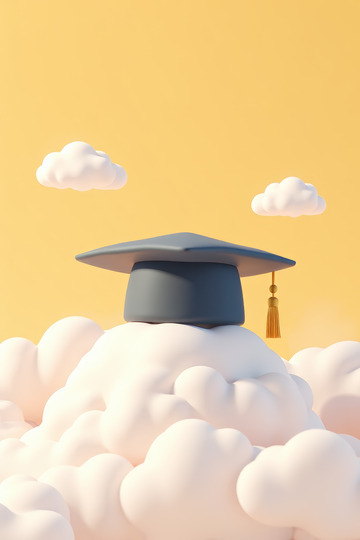 云端上的学士帽