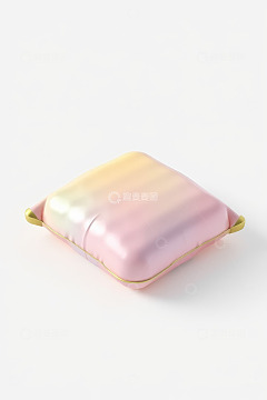 彩色渐变方形靠垫