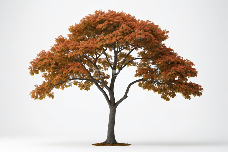 高清大图下载【趣麦麦图】秋季单棵树木展示