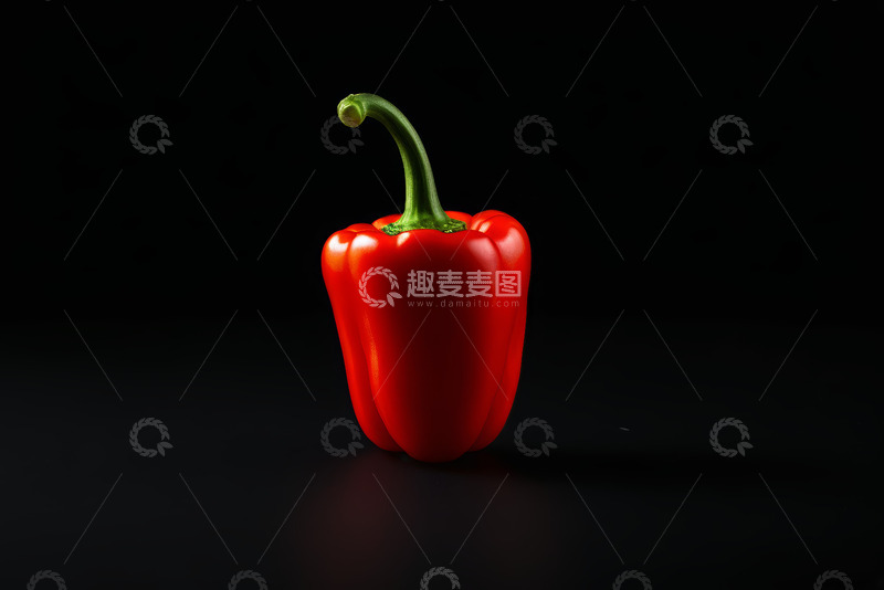 高清大图下载【趣麦麦图】红色甜椒特写
