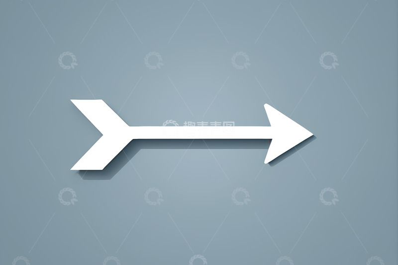高清大图下载【趣麦麦图】灰色背景上的白色双向箭头