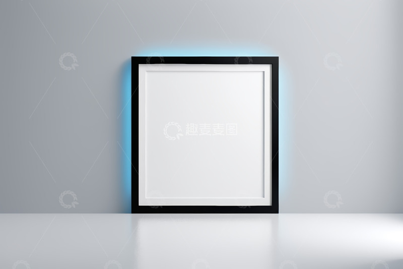 高清大图下载【趣麦麦图】现代简约风格空白相框展示