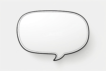 空白对话气泡素材