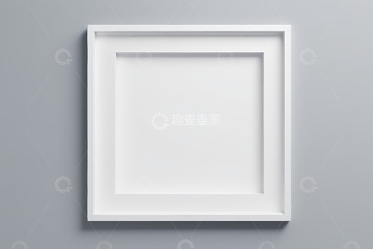 白色方形框架设计素材