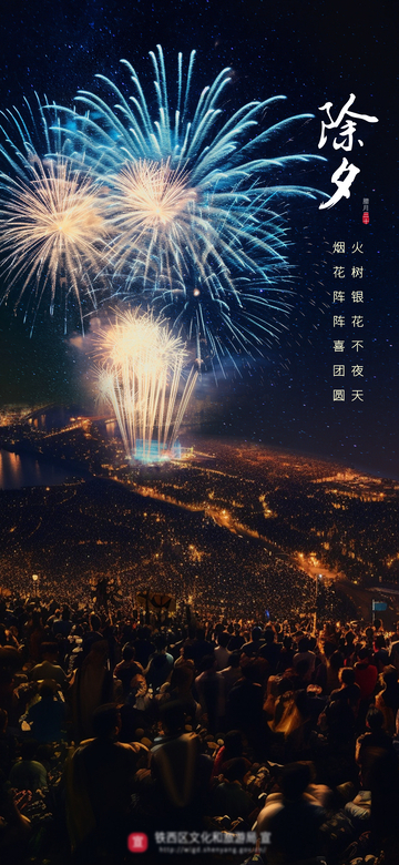 烟火璀璨除夕夜