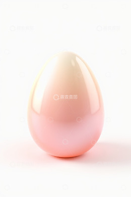 粉色渐变鸡蛋静物素材