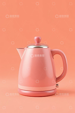 粉色电热水壶产品展示
