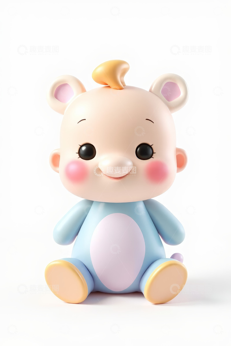 高清大图下载【趣麦麦图】可爱小熊造型玩具