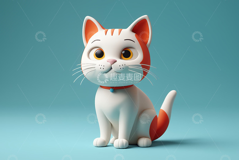 可爱卡通猫咪形象素材