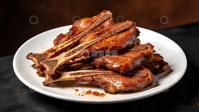 高清大图下载【趣麦麦图】一盘扇子骨图片