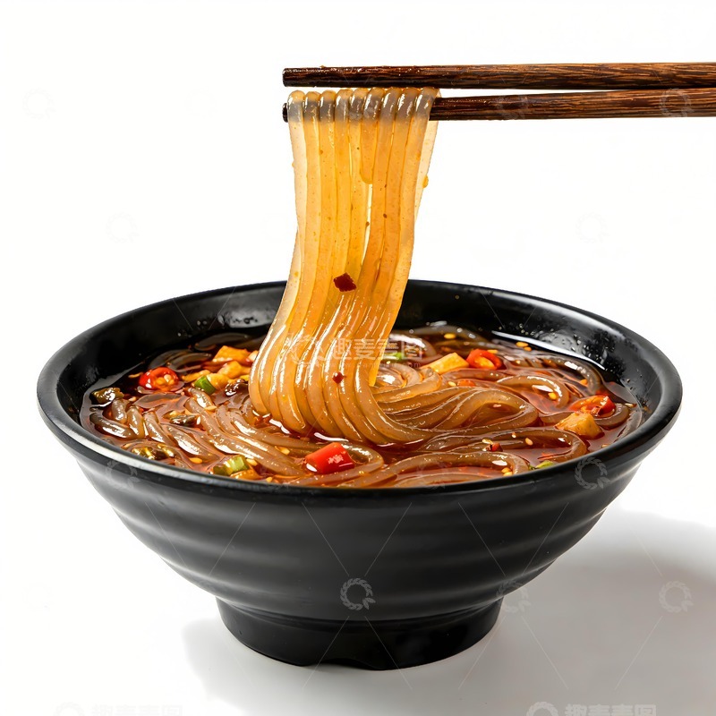 高清大图下载【趣麦麦图】一碗酸辣粉图片