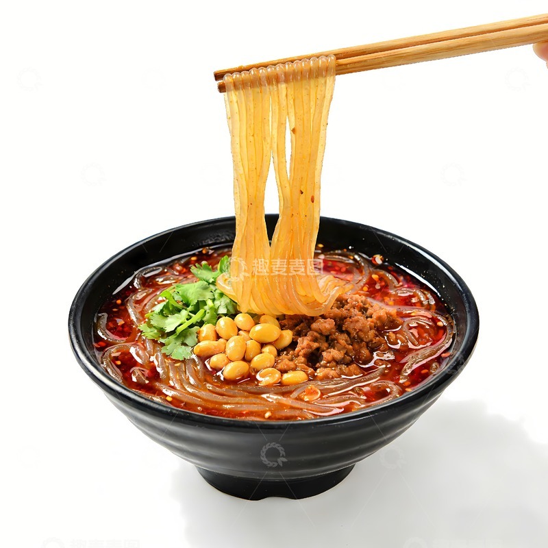 高清大图下载【趣麦麦图】一碗美味的酸辣粉