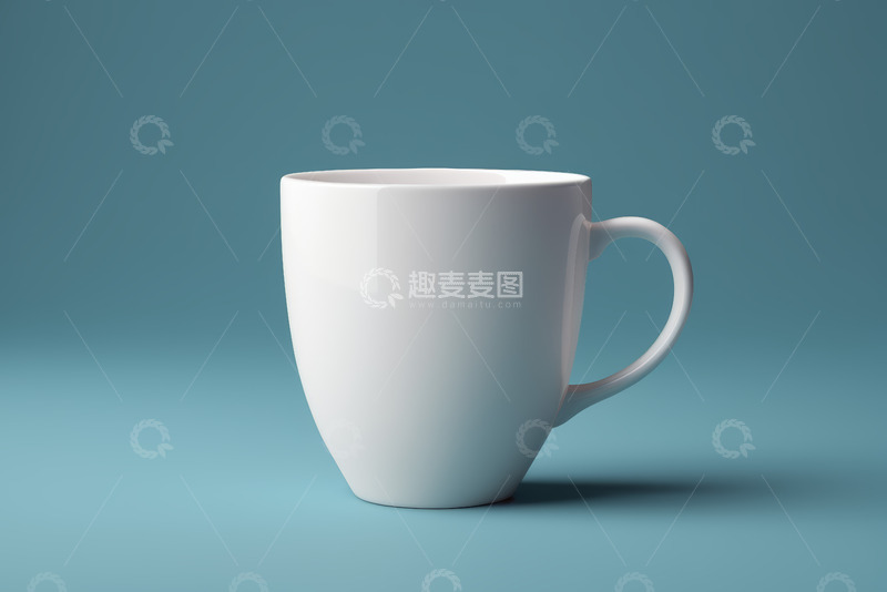 高清大图下载【趣麦麦图】白色杯子特写